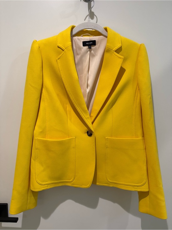 ME+EM Jackets & Blazers - Yellow ME+EM Blazer